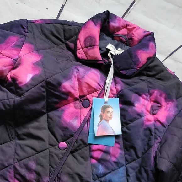 Rachel Comey x Target Smudge Floral Quilted Coat - Picture 5 of 6